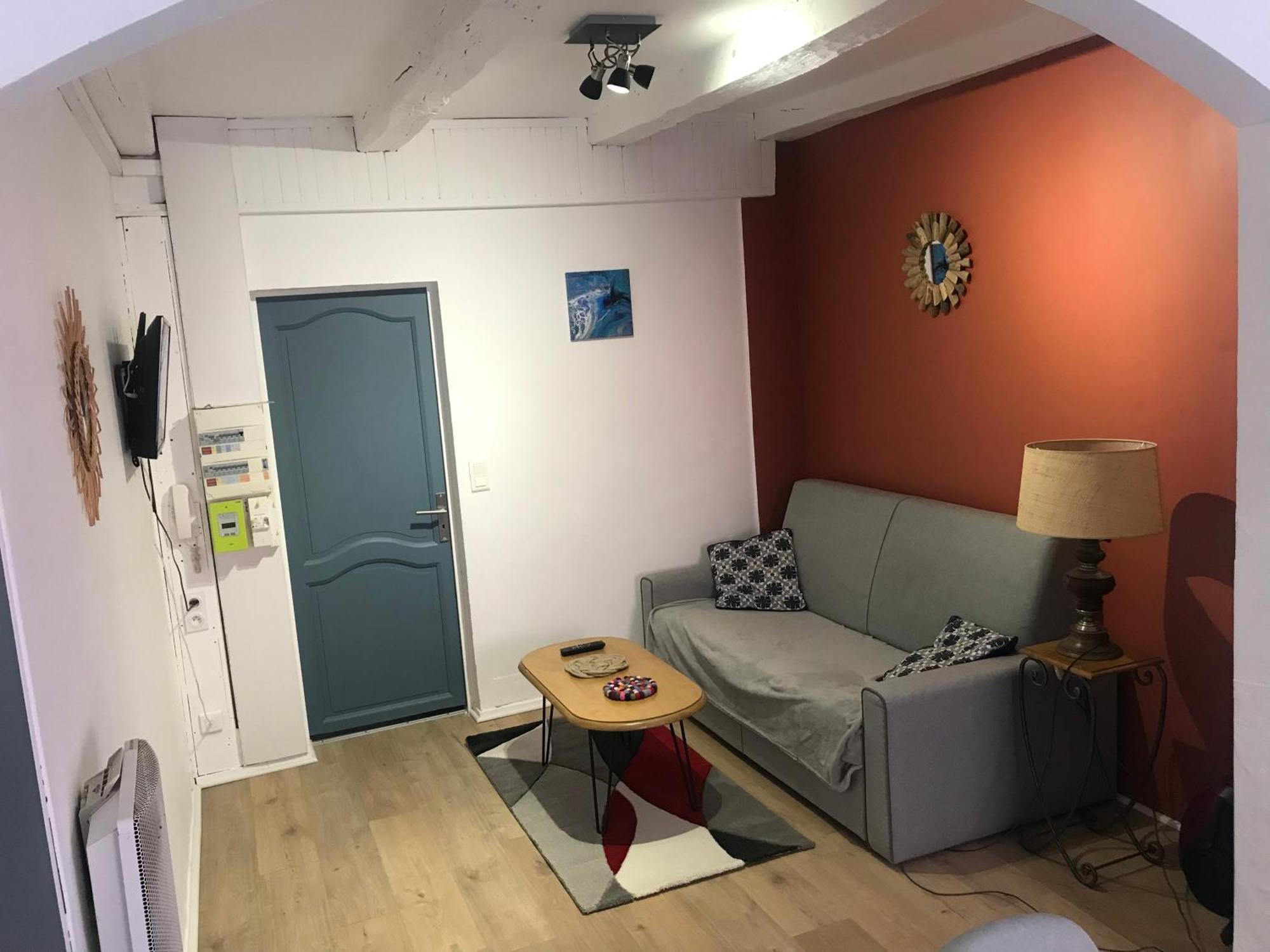 Joli Appartement Calme A Binic Dans Rue Pietonne Exteriör bild